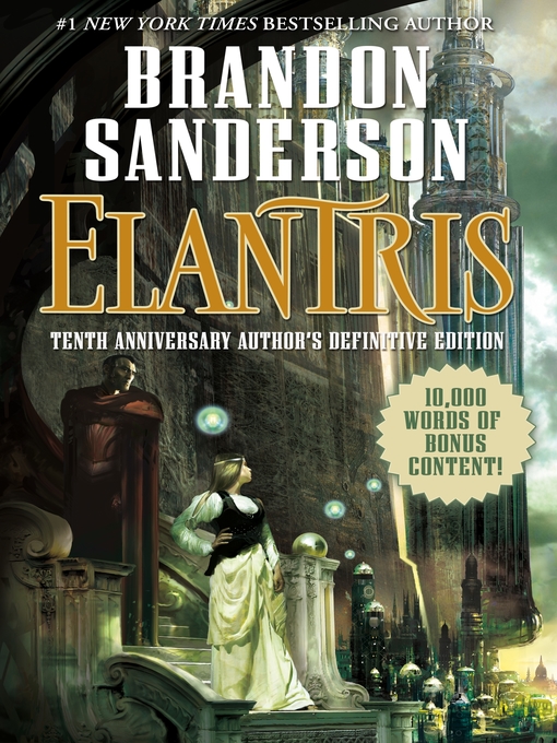 Title details for Elantris by Brandon Sanderson - Wait list